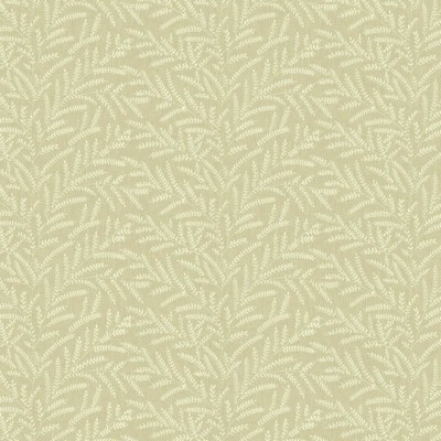 Kasmir Rowan Leaf Flaxen in 5156 Beige Cotton  Blend Fire Rated Fabric Crewel and Embroidered  Heavy Duty CA 117  NFPA 260  Vine and Flower   Fabric